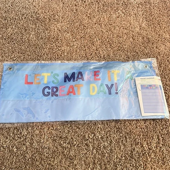 Target | Other | Calendar Pocket Chart From Target | Poshmark